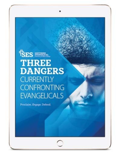 FREE ebook Three Dangers Currently Confronting Evangelicals.